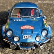 ALPINE A 110 RENAULT Rally Monte Carlo 1973 #18 Solido