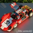 PORSCHE 906 LH Sebring 1967 #40 PMA MINICHAMPS