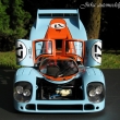 PORSCHE 917 L Gulf Le Mans 1971 #17 AUTOart