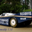 PORSCHE 956 L ROTHMANS 1982 Le Mans #1 PMA MINICHAMPS