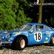 ALPINE A 110 RENAULT Rally Monte Carlo 1973 #18 Solido