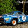 ALPINE A 110 RENAULT Rally Monte Carlo 1973 #18 Solido