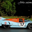 PORSCHE 917 L Gulf Le Mans 1971 #17 AUTOart